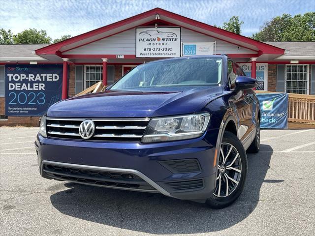 used 2021 Volkswagen Tiguan car, priced at $13,985