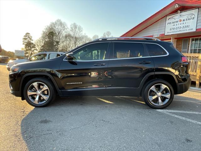 used 2019 Jeep Cherokee car, priced at $11,985