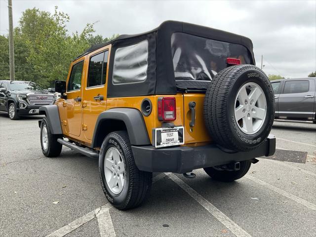 used 2014 Jeep Wrangler Unlimited car, priced at $12,485