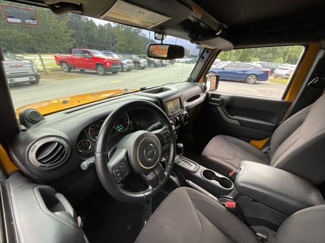 used 2014 Jeep Wrangler Unlimited car, priced at $12,485