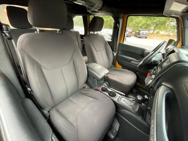 used 2014 Jeep Wrangler Unlimited car, priced at $12,485