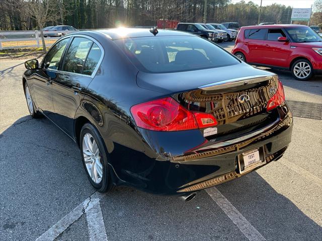 used 2012 INFINITI G37x car, priced at $10,985