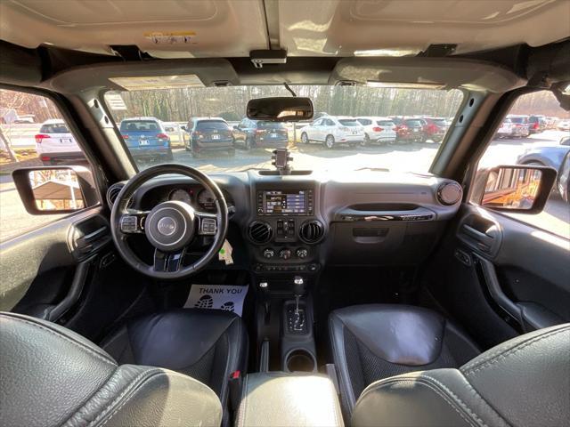 used 2017 Jeep Wrangler Unlimited car, priced at $17,985