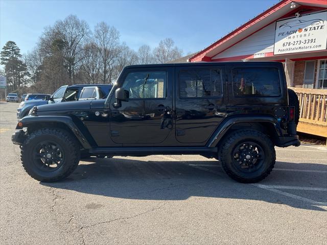 used 2017 Jeep Wrangler Unlimited car, priced at $17,985