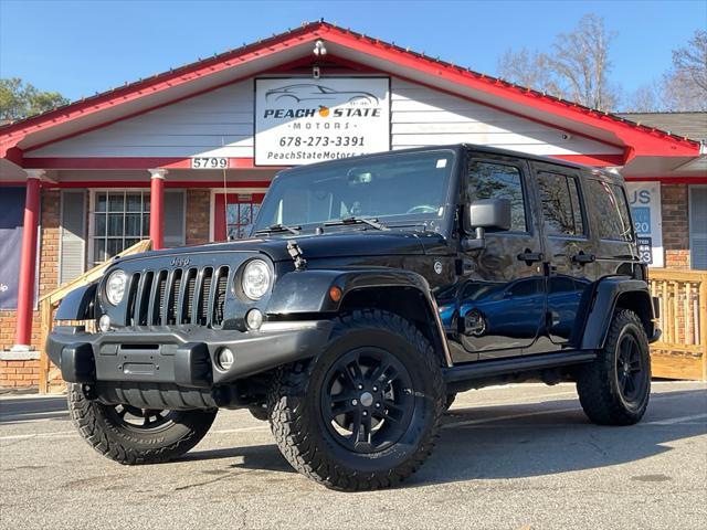 used 2017 Jeep Wrangler Unlimited car, priced at $17,985