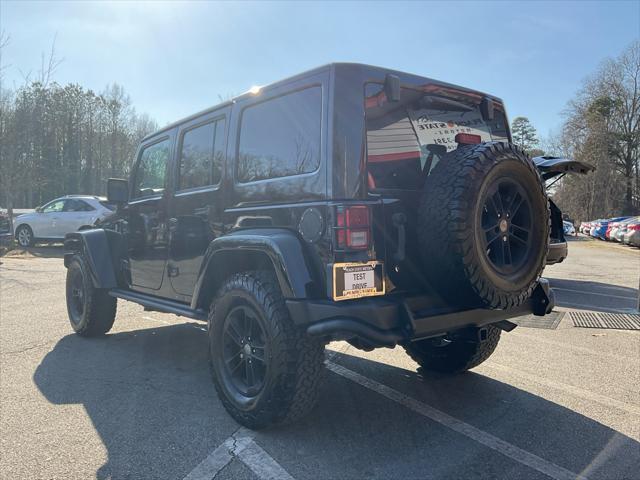 used 2017 Jeep Wrangler Unlimited car, priced at $17,985