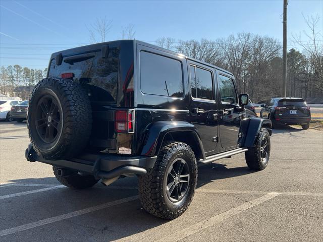 used 2017 Jeep Wrangler Unlimited car, priced at $17,985