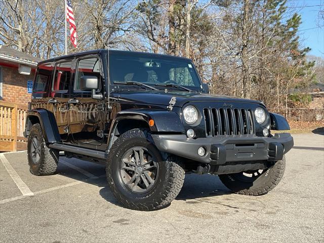 used 2017 Jeep Wrangler Unlimited car, priced at $17,985