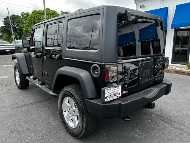 used 2014 Jeep Wrangler Unlimited car, priced at $15,995