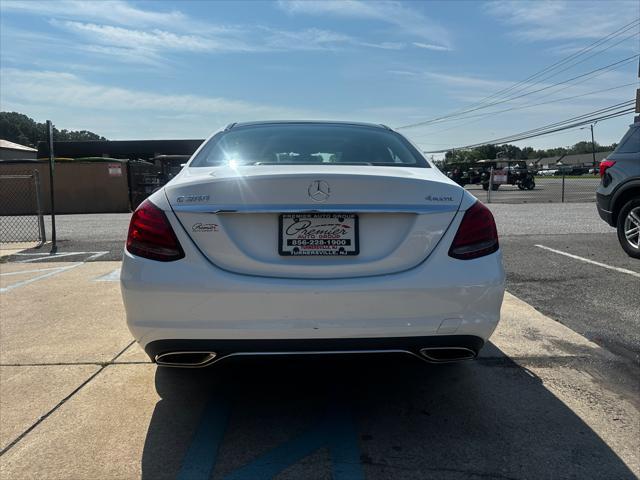 used 2015 Mercedes-Benz C-Class car, priced at $15,995