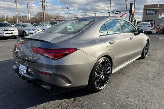 used 2020 Mercedes-Benz AMG CLA 35 car, priced at $29,595