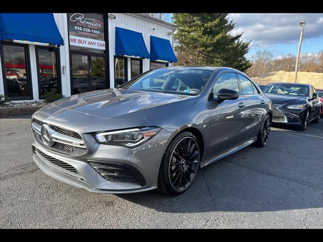 used 2020 Mercedes-Benz AMG CLA 35 car, priced at $29,595