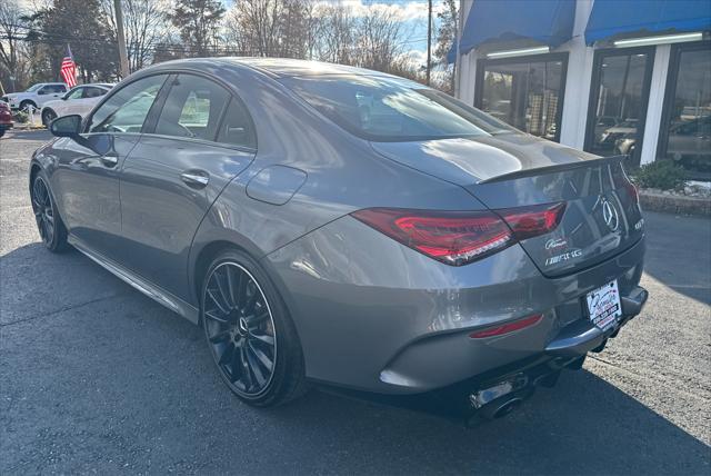 used 2020 Mercedes-Benz AMG CLA 35 car, priced at $29,595