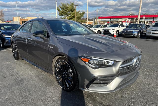 used 2020 Mercedes-Benz AMG CLA 35 car, priced at $29,595