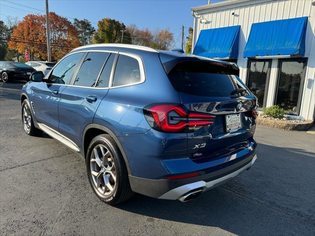 used 2022 BMW X3 car, priced at $31,995