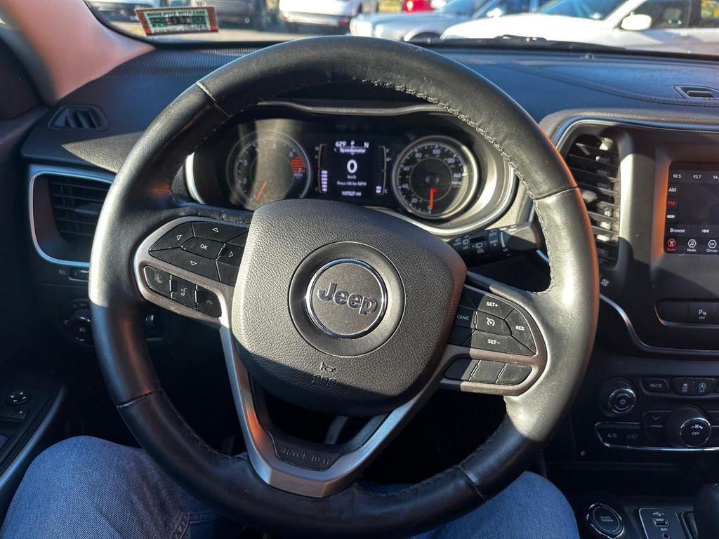 used 2019 Jeep Cherokee car, priced at $11,995
