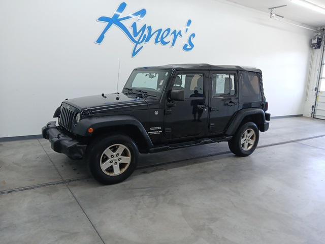 used 2012 Jeep Wrangler Unlimited car, priced at $12,495