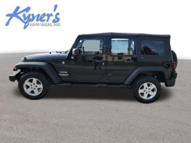 used 2012 Jeep Wrangler Unlimited car, priced at $12,351