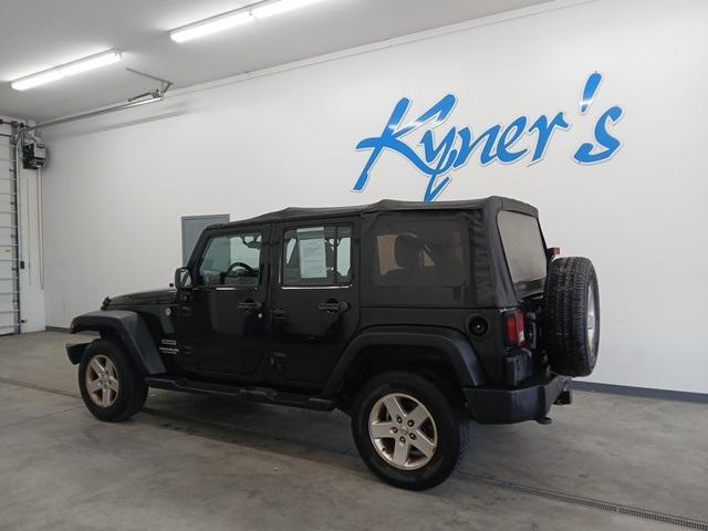 used 2012 Jeep Wrangler Unlimited car, priced at $12,495