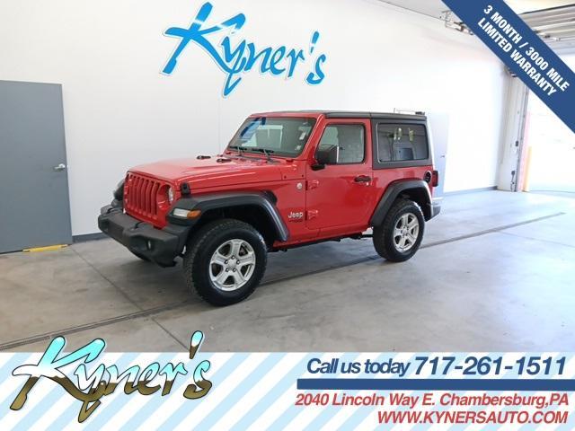 used 2019 Jeep Wrangler car, priced at $23,995