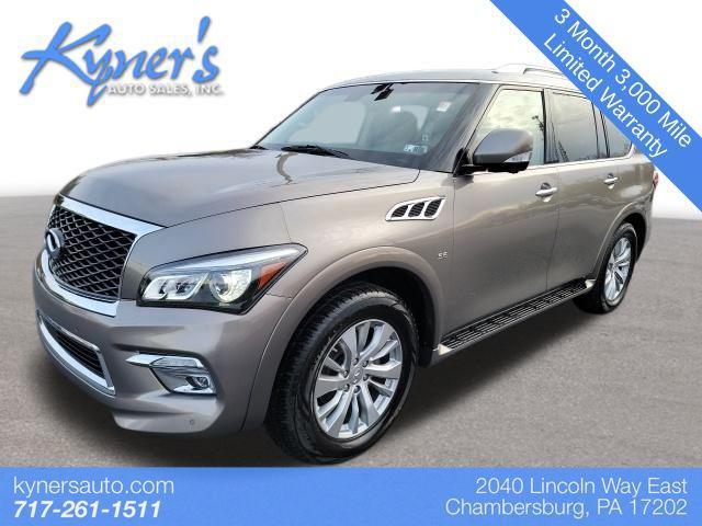 used 2017 INFINITI QX80 car, priced at $23,333