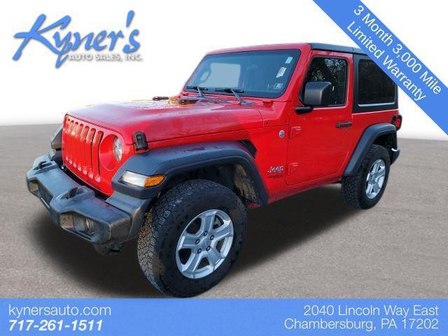 used 2019 Jeep Wrangler car, priced at $21,995