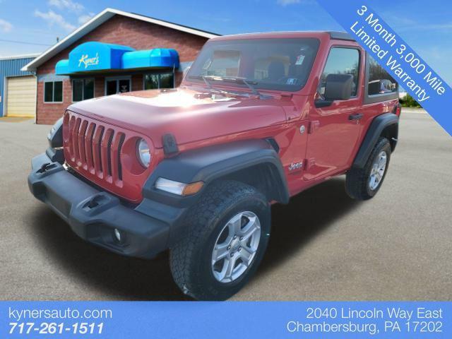 used 2019 Jeep Wrangler car, priced at $21,995