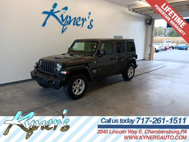 used 2021 Jeep Wrangler Unlimited car, priced at $32,753