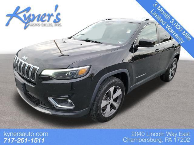 used 2019 Jeep Cherokee car, priced at $19,842