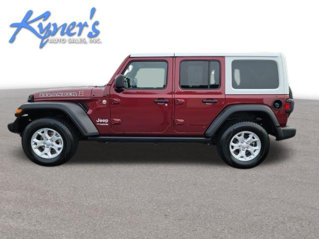 used 2021 Jeep Wrangler Unlimited car, priced at $29,995