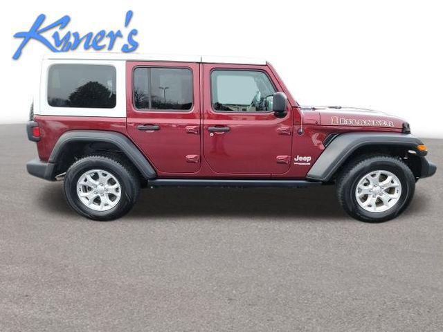 used 2021 Jeep Wrangler Unlimited car, priced at $29,995