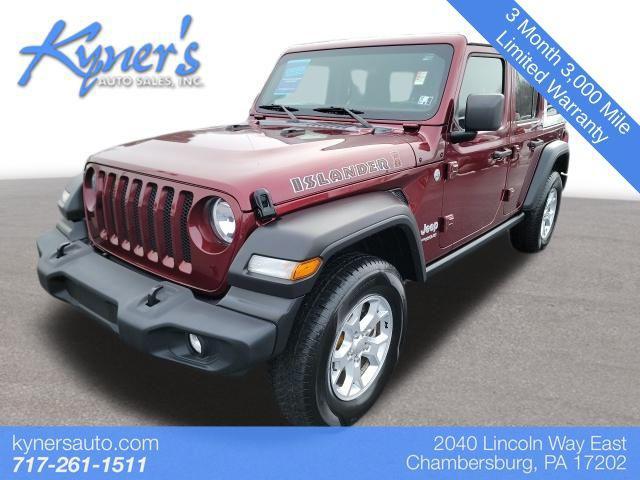 used 2021 Jeep Wrangler Unlimited car, priced at $29,995