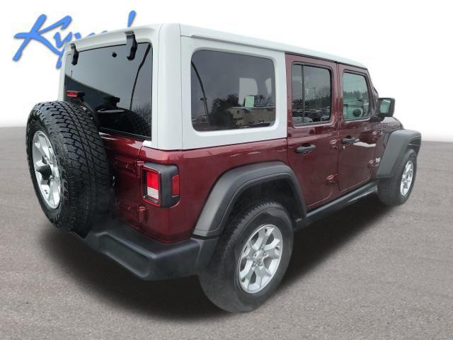 used 2021 Jeep Wrangler Unlimited car, priced at $29,995