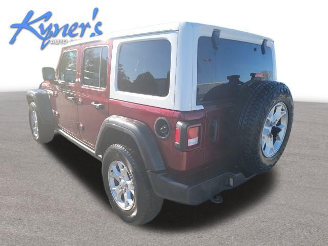 used 2021 Jeep Wrangler Unlimited car, priced at $29,995