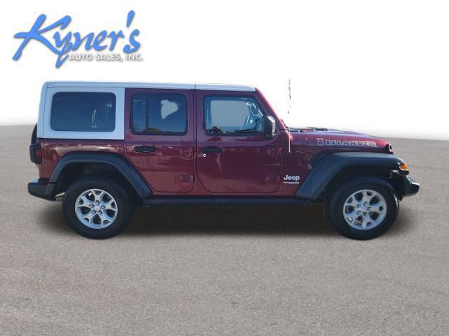 used 2021 Jeep Wrangler Unlimited car, priced at $29,995