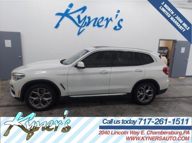 used 2021 BMW X3 car, priced at $27,495