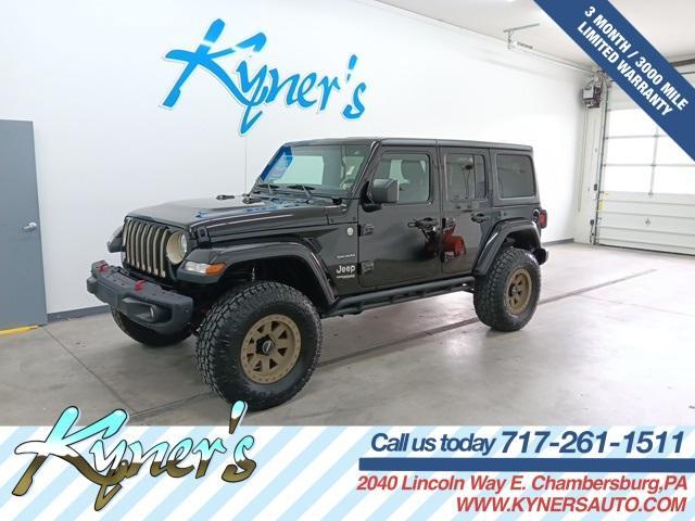 used 2018 Jeep Wrangler Unlimited car, priced at $30,495