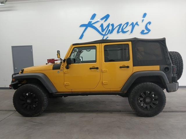 used 2015 Jeep Wrangler Unlimited car, priced at $19,995