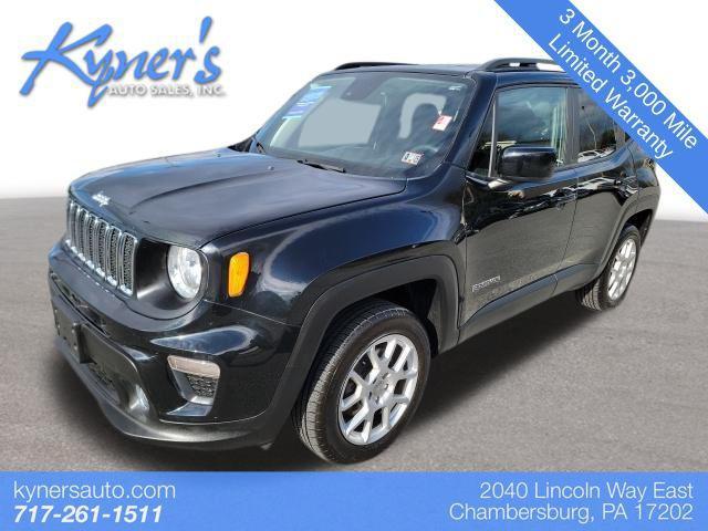 used 2021 Jeep Renegade car, priced at $19,045