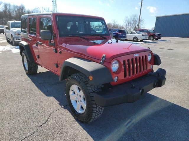 used 2014 Jeep Wrangler Unlimited car, priced at $17,495