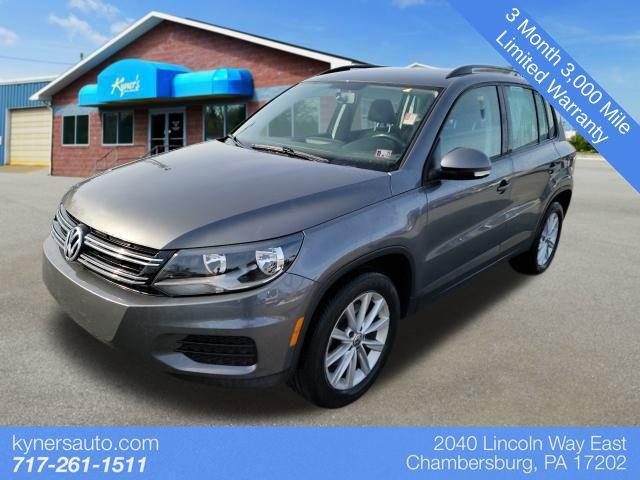 used 2018 Volkswagen Tiguan Limited car, priced at $11,991