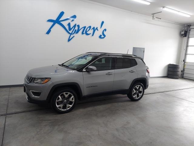 used 2021 Jeep Compass car, priced at $21,874