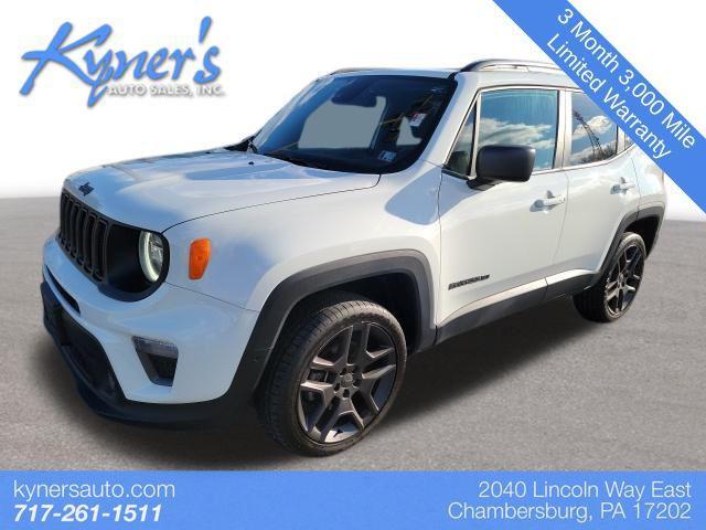 used 2021 Jeep Renegade car, priced at $19,977