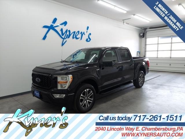 used 2021 Ford F-150 car, priced at $36,395