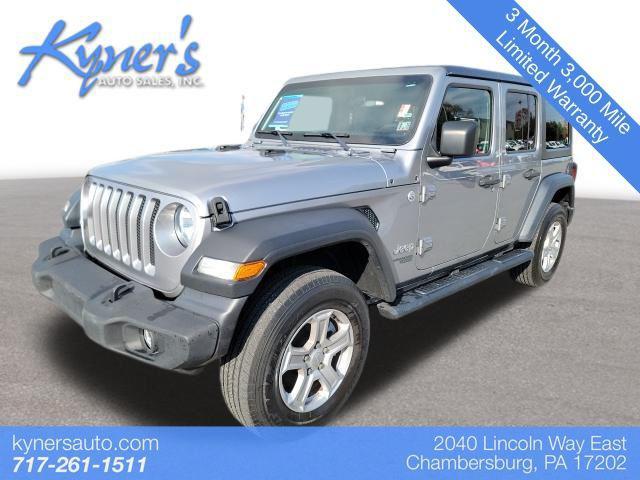 used 2020 Jeep Wrangler Unlimited car, priced at $28,624