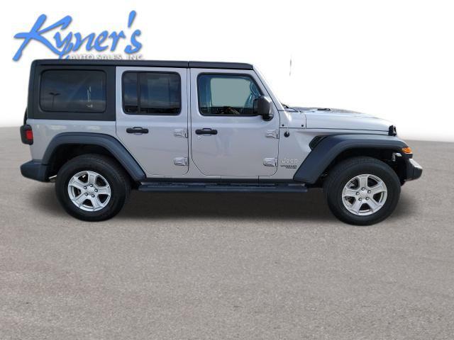 used 2020 Jeep Wrangler Unlimited car, priced at $28,624