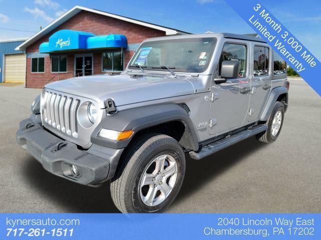 used 2020 Jeep Wrangler Unlimited car, priced at $26,999