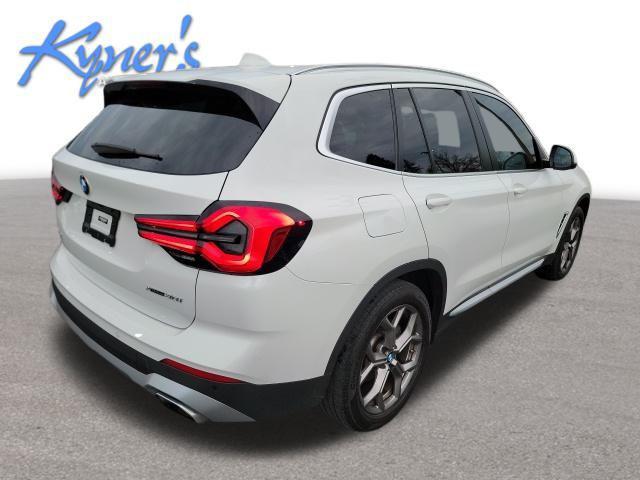 used 2022 BMW X3 car, priced at $33,995