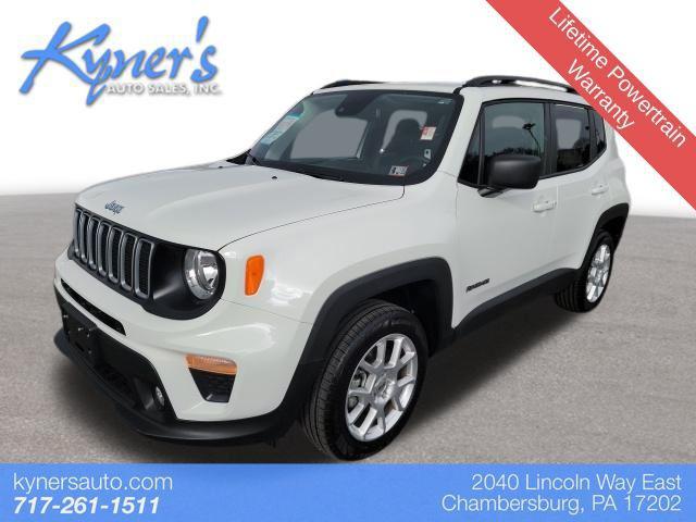 used 2022 Jeep Renegade car, priced at $21,588