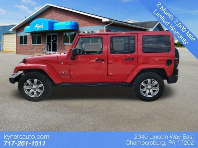 used 2017 Jeep Wrangler Unlimited car, priced at $23,995